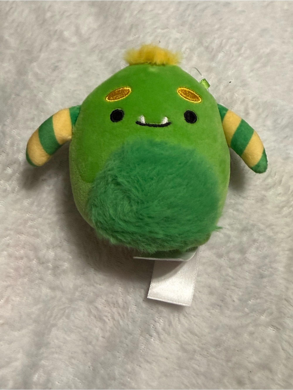 💖4/$25-Original Squishmallows Green Monster PlushFuzzy Belly Mini Stuffed Animal